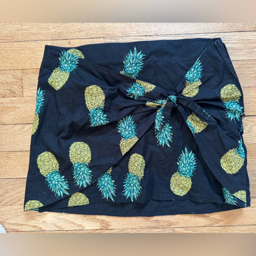 Saks 5th Pineapple Mini Skirt